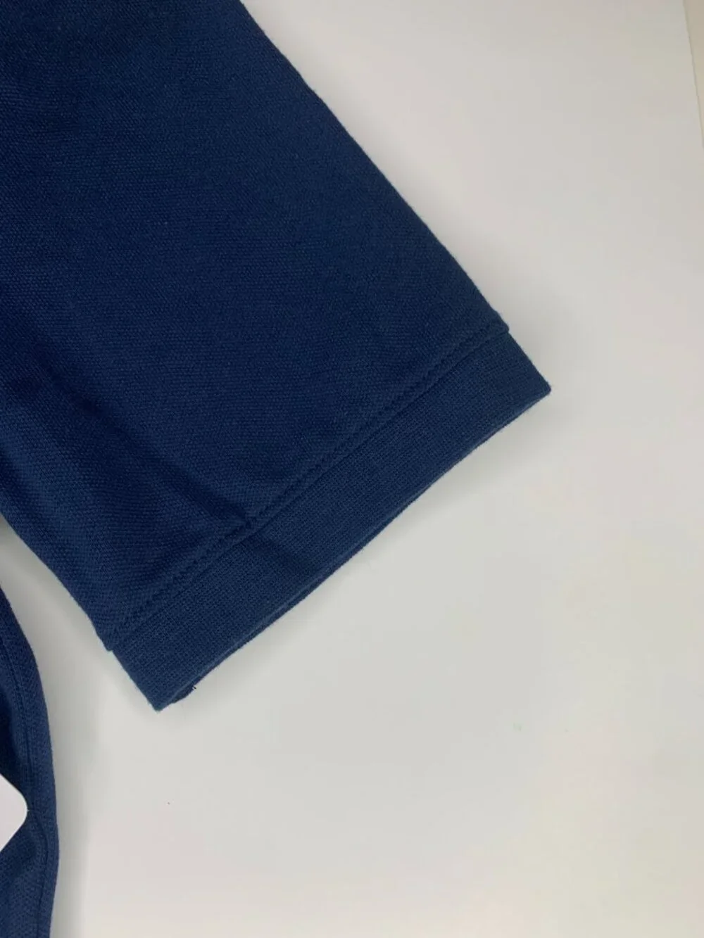 New Wonder Nation Boys School Uniform Polo Shirt, Blue Cove, Size Large (10-12)